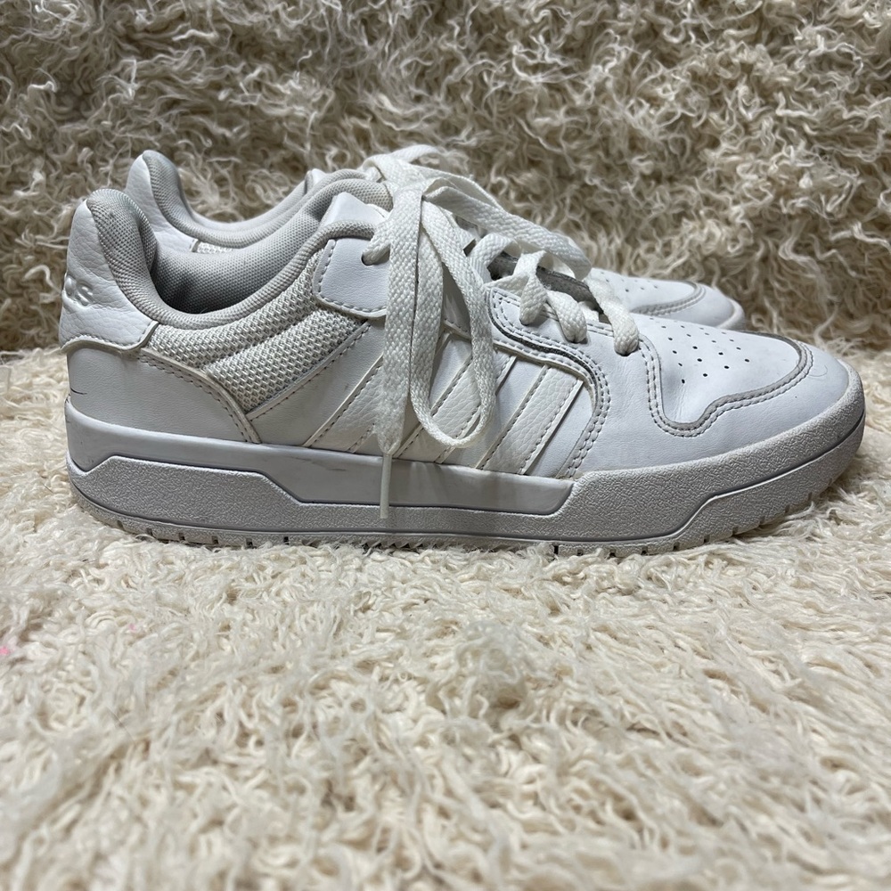 Men’s white adidas
